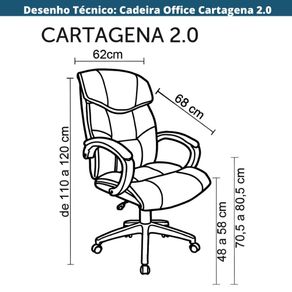 Desenho Tecnico_ Cadeira Office Cartagena 2.0 Preto